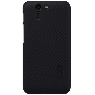 Пластиковый чехол с пленкой Nillkin Super Frosted Shield Black для Asus Padfone S - фото 1 - id-p48811895