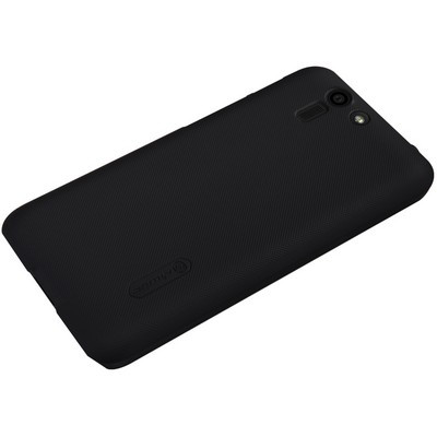 Пластиковый чехол с пленкой Nillkin Super Frosted Shield Black для Asus Padfone S - фото 2 - id-p48811895