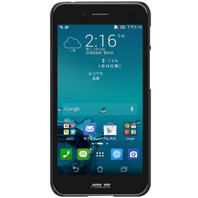 Пластиковый чехол с пленкой Nillkin Super Frosted Shield Black для Asus Padfone S - фото 3 - id-p48811895