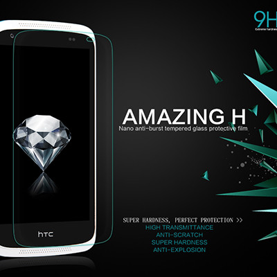 Противоударное защитное стекло Ainy Tempered Glass Protector 0.3mm для HTC Desire 526 - фото 2 - id-p48811906