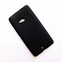Силиконовый чехол Becolor Black Mat для Nokia Lumia 535