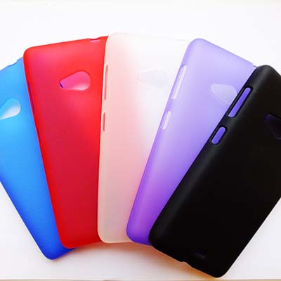 Силиконовый чехол Becolor Black Mat для Nokia Lumia 535 - фото 2 - id-p48812136