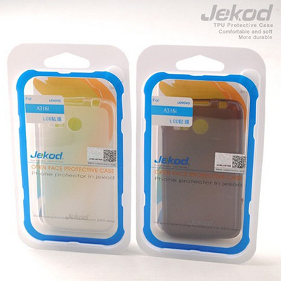 Силиконовый чехол Jekod TPU Case Black для Lenovo A316i - фото 3 - id-p48812185