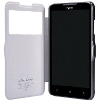 Полиуретановый чехол Nillkin Fresh Series Black для HTC Desire 316