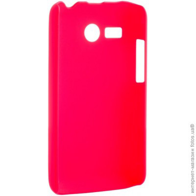 Пластиковый чехол Nillkin Super Frosted Shield Bright Red для Lenovo A316 - фото 1 - id-p48812230