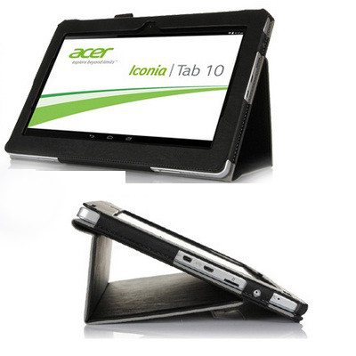 Кожаный чехол TTX Case Black для Acer Iconia Tab A3-A20FHD - фото 3 - id-p48812264