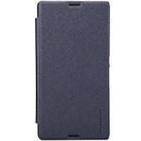 Полиуретановый чехол Nillkin Sparkle Leather Case Black для Sony Xperia E3 Dual