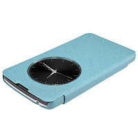 Полиуретановый чехол Nillkin Sparkle Leather Case Blue для LG L FINO D295