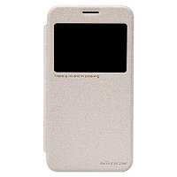 Полиуретановый чехол Nillkin Sparkle Leather Case Golden для Samsung G510F Galaxy Core Max