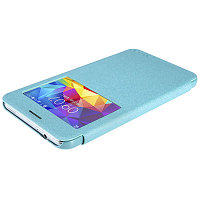 Полиуретановый чехол Nillkin Sparkle Leather Case Blue для Samsung G750F Galaxy Mega 2