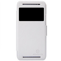 Полиуретановый чехол Nillkin Fresh Series White для HTC One E8 Ace