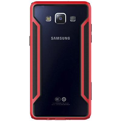 Пластиковый бампер Nillkin Armor-Border series Red для Samsung Galaxy A5 - фото 1 - id-p48812402