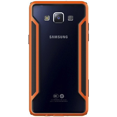 Пластиковый бампер Nillkin Armor-Border series Orange для Samsung Galaxy A5 - фото 1 - id-p48812403
