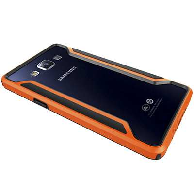 Пластиковый бампер Nillkin Armor-Border series Orange для Samsung Galaxy A5 - фото 4 - id-p48812403