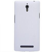 Пластиковый чехол Nillkin Super Frosted Shield White для OPPO Find 7 X9007