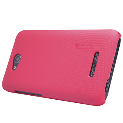 Пластиковый чехол Nillkin Super Frosted Shield Bright Red для HTC Desire 616 Dual Sim - фото 2 - id-p48812435