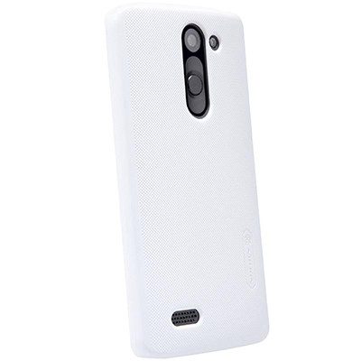 Пластиковый чехол Nillkin Super Frosted Shield White для LG L Bello D335 - фото 2 - id-p48812439