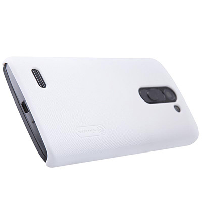 Пластиковый чехол Nillkin Super Frosted Shield White для LG L Bello D335 - фото 4 - id-p48812439
