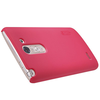 Пластиковый чехол Nillkin Super Frosted Shield Bright Red для LG G3 Stylus D690 - фото 4 - id-p48812446