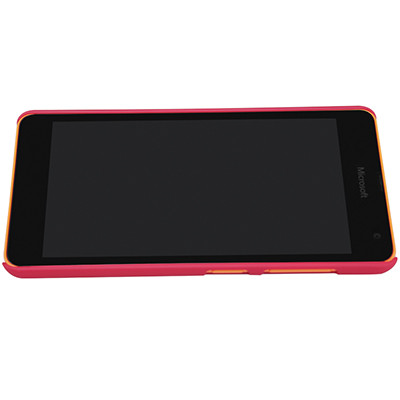 Пластиковый чехол Nillkin Super Frosted Shield Red для Nokia Lumia 535 - фото 4 - id-p48812456