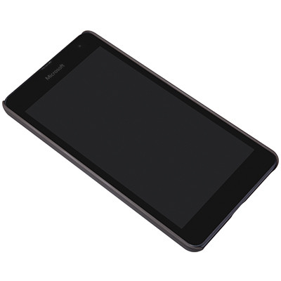 Пластиковый чехол Nillkin Super Frosted Shield Black для Nokia Lumia 535 - фото 4 - id-p48812459