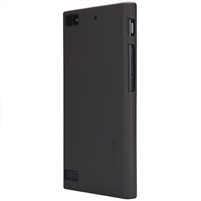 Пластиковый чехол Nillkin Super Frosted Shield Black для BlackBerry Z3 - фото 4 - id-p48812467