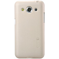 Пластиковый чехол Nillkin Super Frosted Shield Gold для Samsung G510 Galaxy Core Max