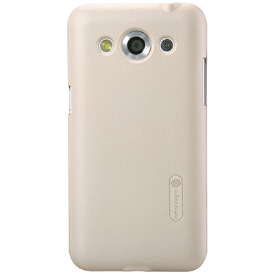 Пластиковый чехол Nillkin Super Frosted Shield Gold для Samsung G510 Galaxy Core Max - фото 1 - id-p48812494