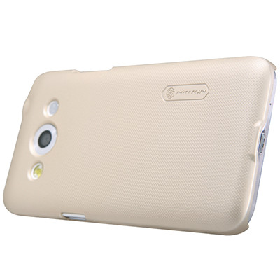 Пластиковый чехол Nillkin Super Frosted Shield Gold для Samsung G510 Galaxy Core Max - фото 3 - id-p48812494