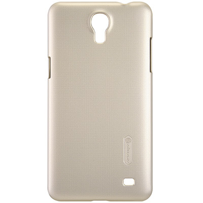 Пластиковый чехол Nillkin Super Frosted Shield Gold для Samsung G750F Galaxy Mega 2 - фото 1 - id-p48812499