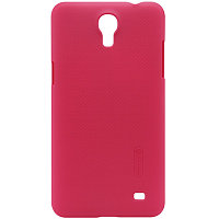 Пластиковый чехол Nillkin Super Frosted Shield Red для Samsung G750F Galaxy Mega 2