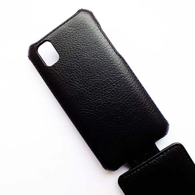 Кожаный чехол Armor Case Black для Explay Light - фото 4 - id-p48812516