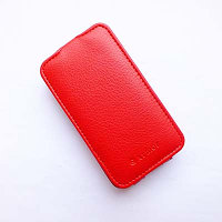 Кожаный чехол Armor Case Red для Samsung G130H Galaxy Young 2