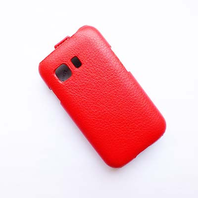 Кожаный чехол Armor Case Red для Samsung G130H Galaxy Young 2 - фото 3 - id-p48812518