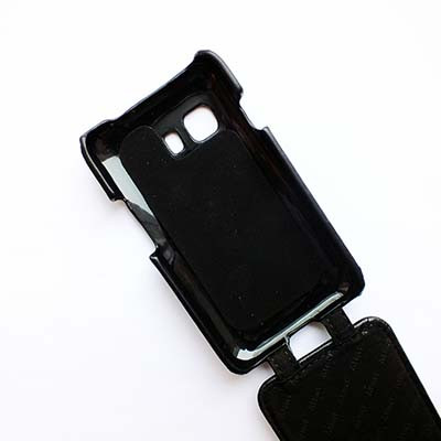 Кожаный чехол Armor Case Black для Samsung G130H Galaxy Young 2 - фото 2 - id-p48812519