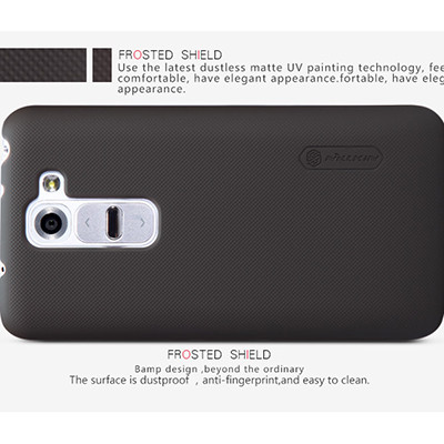 Пластиковый чехол Nillkin Sparkle Leather Case Black для LG Optimus G2 Mini D618 - фото 2 - id-p48812573