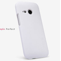 Пластиковый чехол Nillkin Super Frosted Shield White для HTC One M8 mini 2