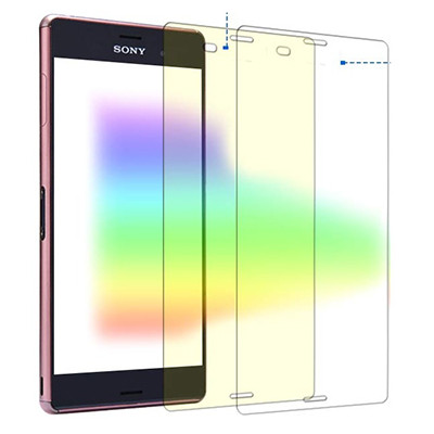 Противоударное защитное стекло Tempered Glass Film 0.26mm для Sony Xperia Z3 D6603 - фото 1 - id-p48812593