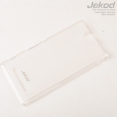 Силиконовый чехол Jekod TPU Case White для Sony Xperia C3 S55t - фото 1 - id-p48812666