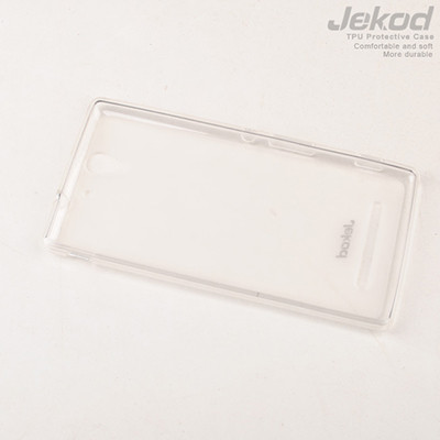 Силиконовый чехол Jekod TPU Case White для Sony Xperia C3 S55t - фото 2 - id-p48812666
