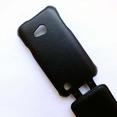 Кожаный чехол Armor Case Black для LG L50 D221 - фото 3 - id-p48812682