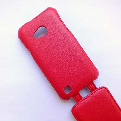Кожаный чехол Armor Case Red для LG L50 D221 - фото 2 - id-p48812683