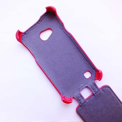 Кожаный чехол Armor Case Red для LG L50 D221 - фото 4 - id-p48812683