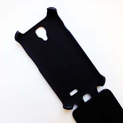 Кожаный чехол Armor Case Black для LG F70 D315 - фото 2 - id-p48812684