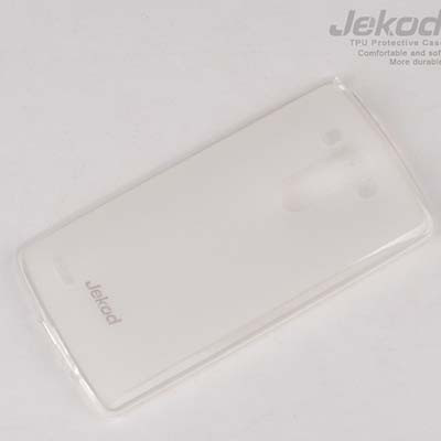 Силиконовый чехол Jekod TPU Case White для LG L FINO D295 - фото 1 - id-p48812705