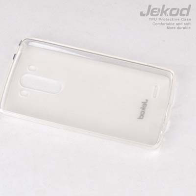 Силиконовый чехол Jekod TPU Case White для LG L FINO D295 - фото 2 - id-p48812705