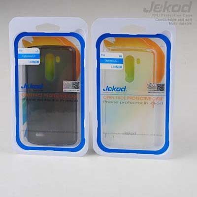 Силиконовый чехол Jekod TPU Case White для LG L FINO D295 - фото 3 - id-p48812705