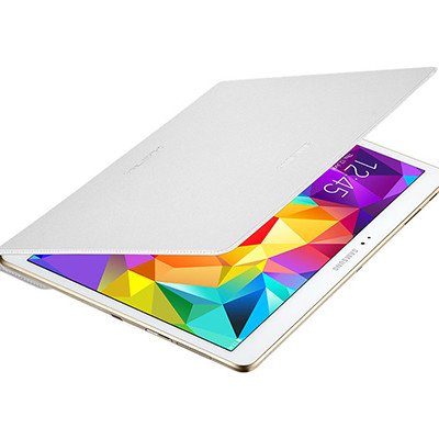 Полиуретановый чехол Slim Cover Dazzling White EF-DT800BWEGWW для Samsung Galaxy Tab S 10.5 SM-T800 - фото 1 - id-p48812752