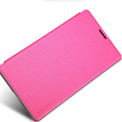 Полиуретановый чехол Nillkin Sparkle Leather Case Rose для Nokia XL Dual Sim - фото 2 - id-p48812862