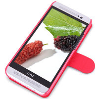Полиуретановый чехол Nillkin Fresh Series Red для HTC One E8 Ace